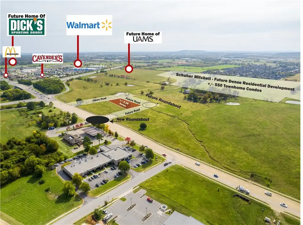 2.18 Ac W Pleasant Grove Road Lot 4, Rogers