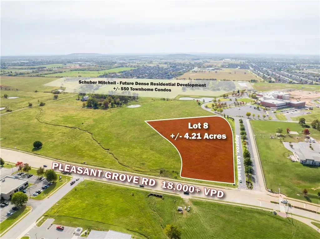 4.21 W Pleasant Grove Road Lot 8, Rogers