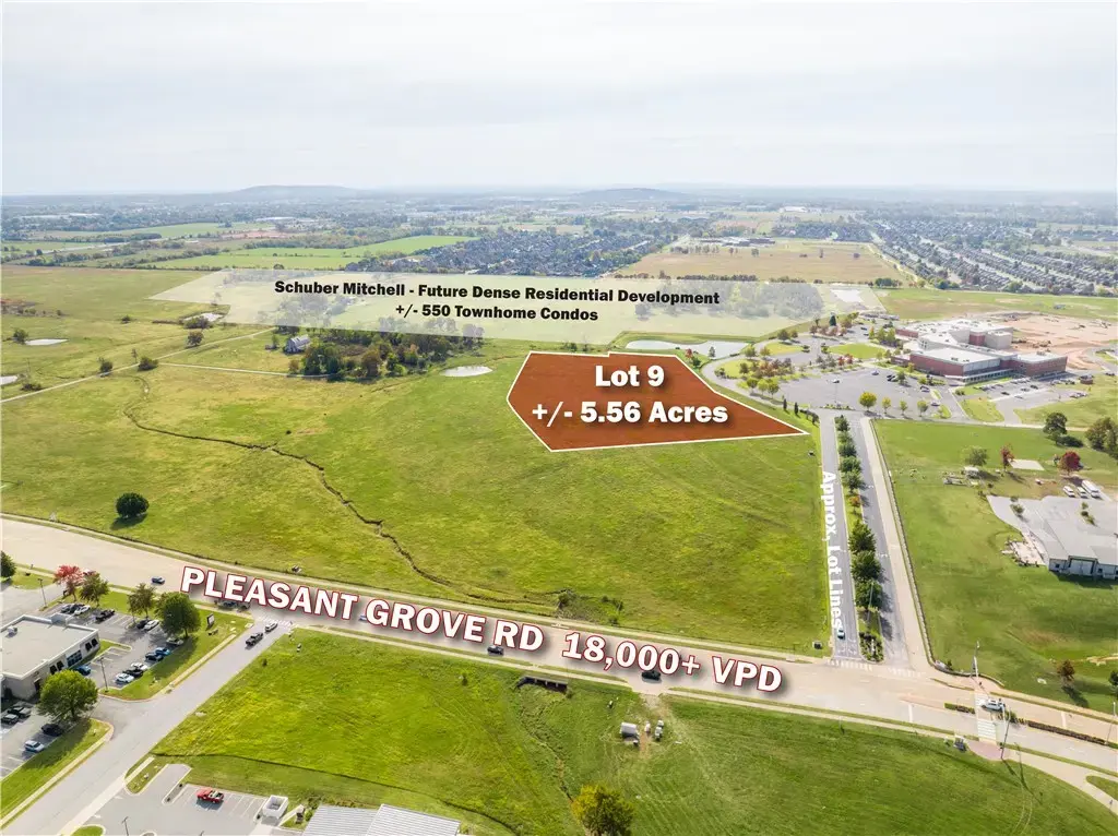 5.56 W Pleasant Grove Road Lot 9, Rogers