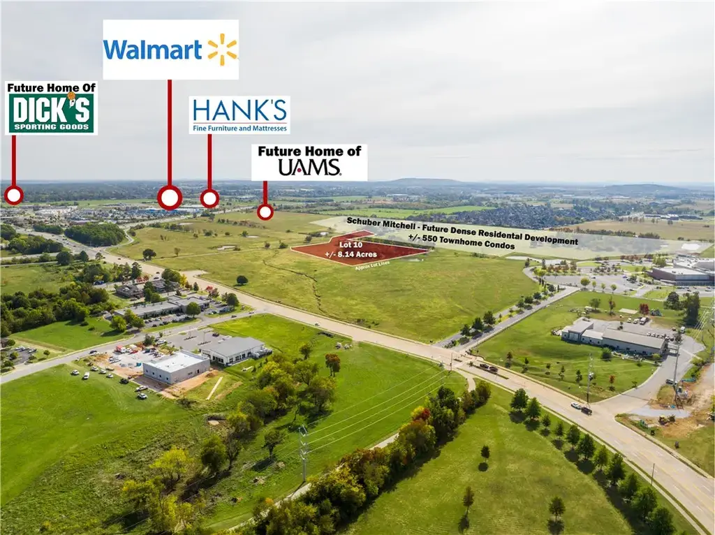 8.14 W Pleasant Grove Road Lot 10, Rogers