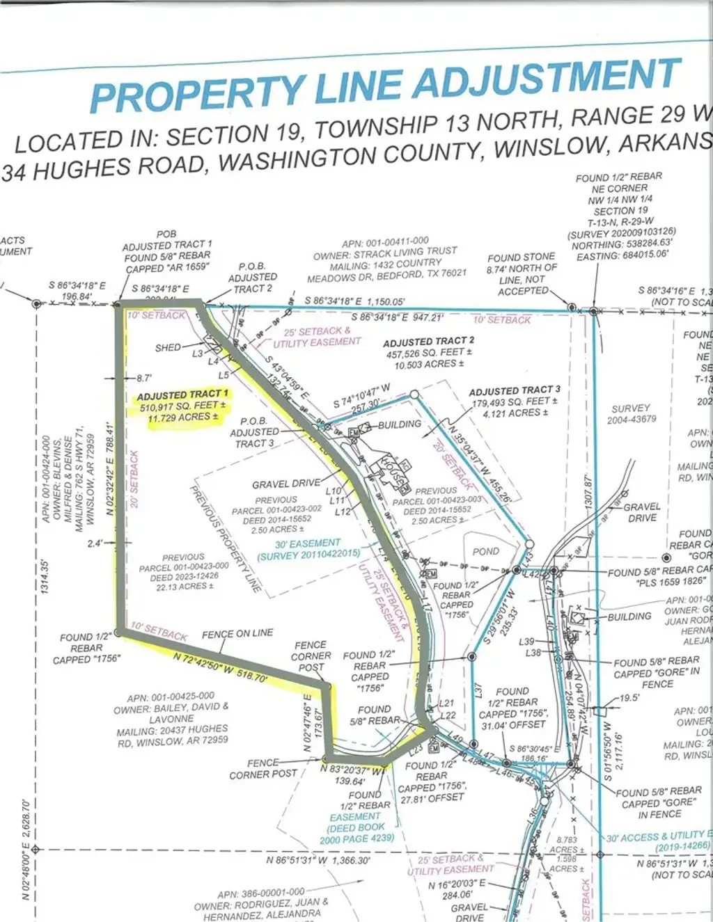 Tract 1 20334 Hughes Road, Winslow