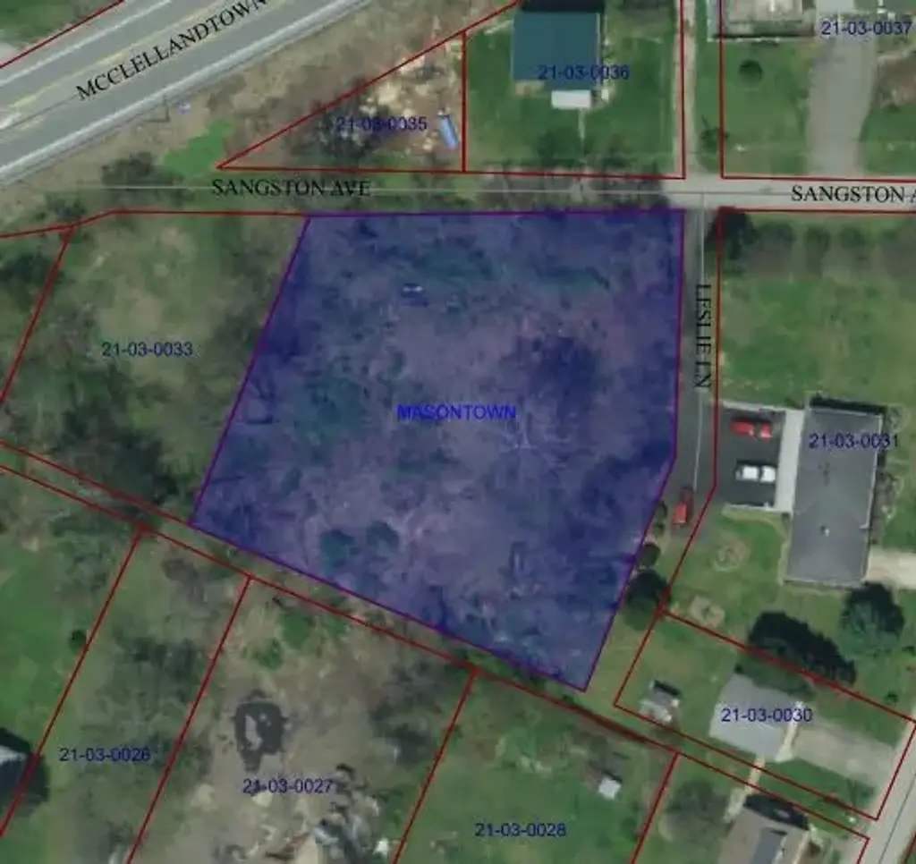 - Sangston Avenue, Masontown