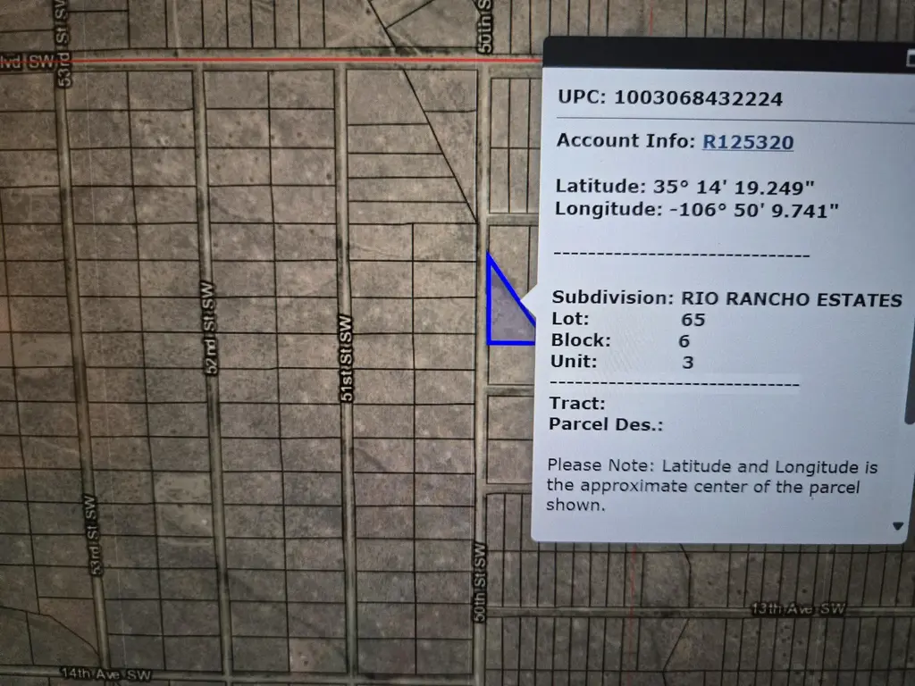 50th St Sw Blk 6 Lot 65 Unit 3, Rio Rancho