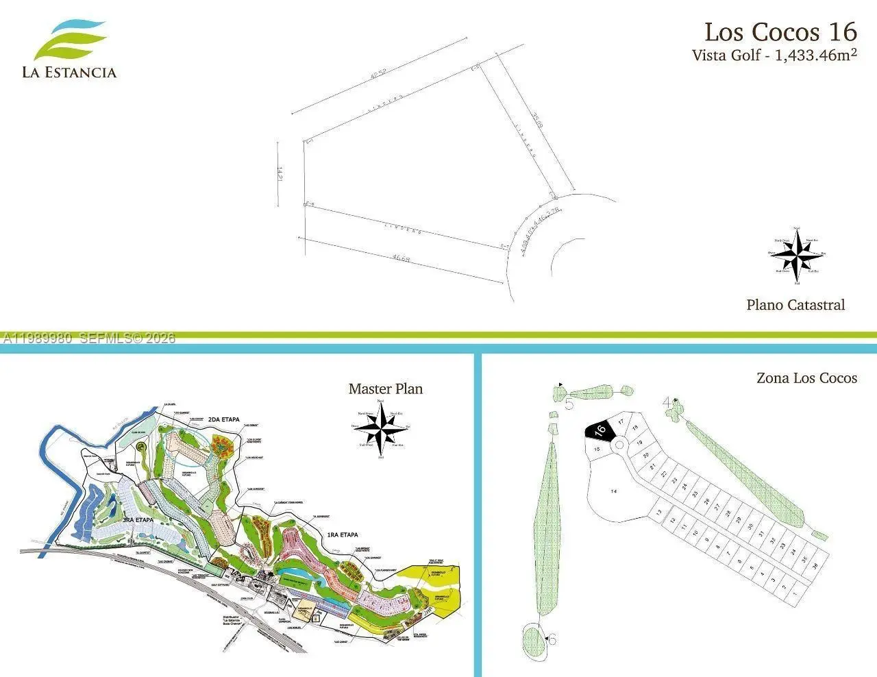 4 of 5 - Los Cocos 16-17, , 