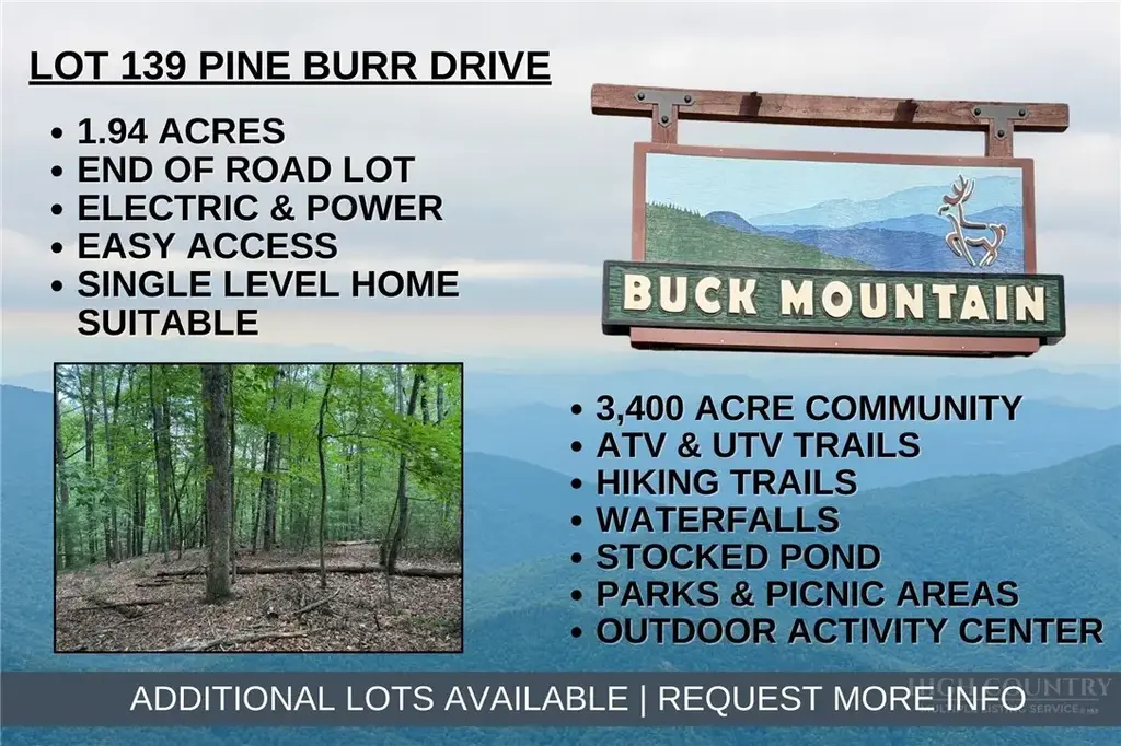 Lot 139 Pine Burr Drive, Purlear