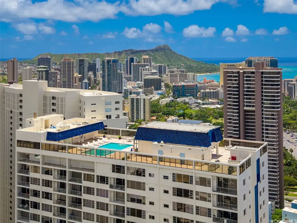 (unit #1914) 400 Hobron Lane, Honolulu
