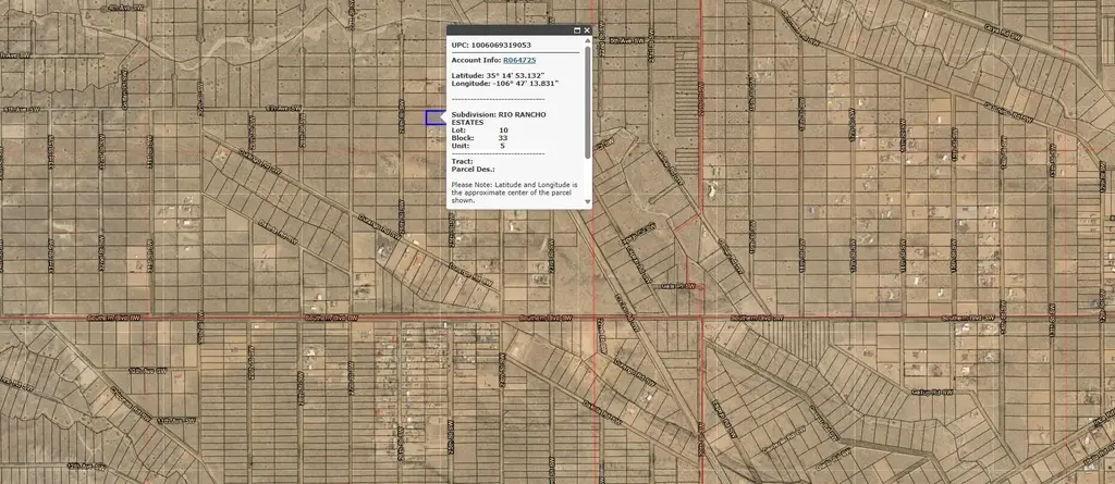 25th (u5 B33 L10) Street Sw 5, Rio Rancho