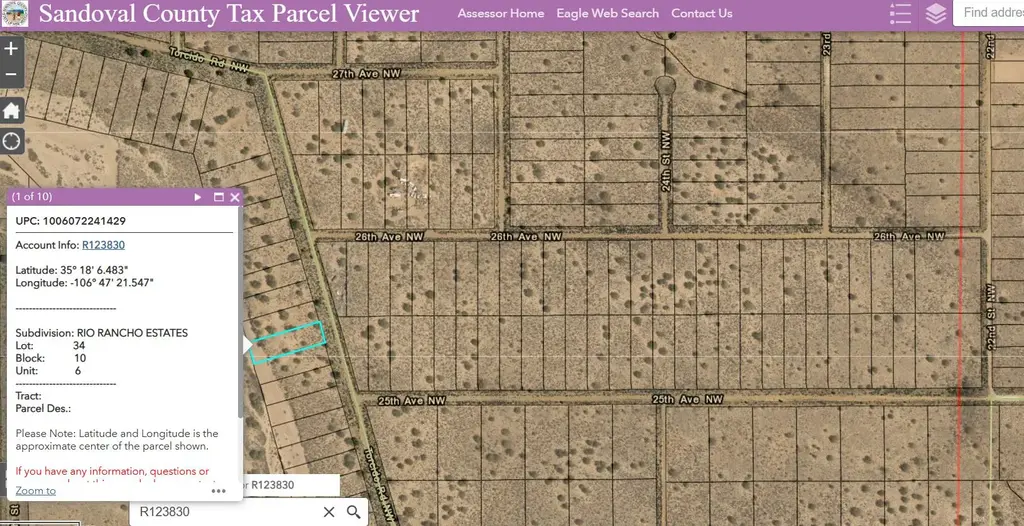 2 Lots Torcido (u6 B10 L 34&35) Road Nw, Rio Rancho