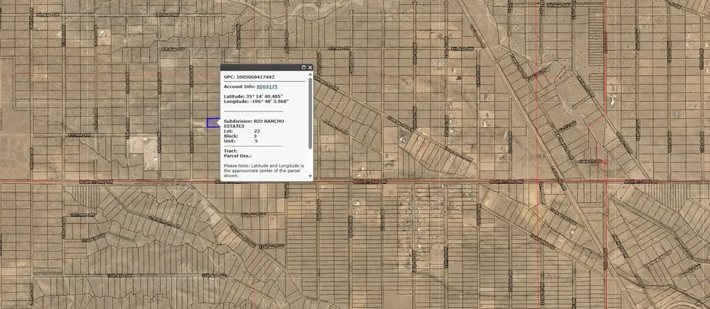 32nd St Se U5 B3 L22 Street Sw 5, Rio Rancho