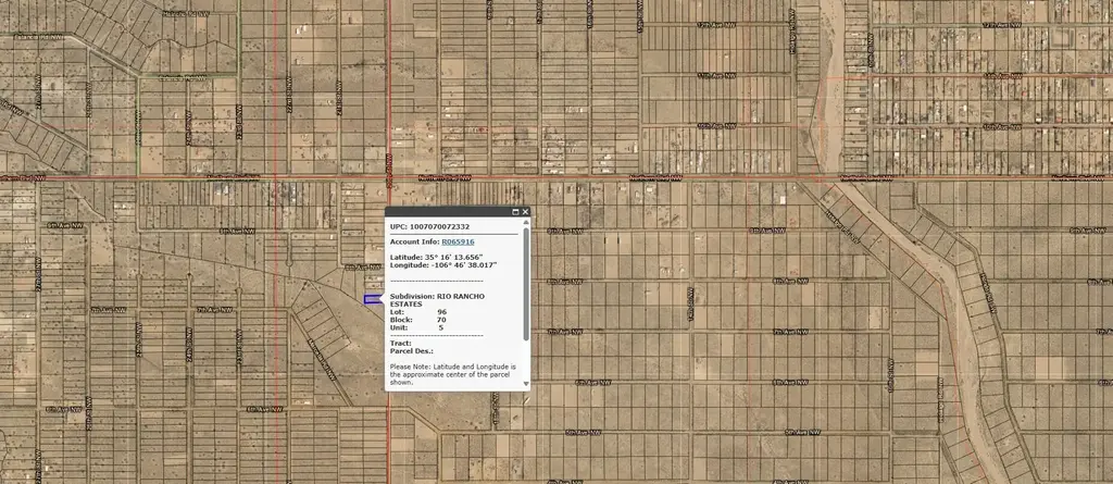 20th (u5 B70 L96) Street Sw 5, Rio Rancho