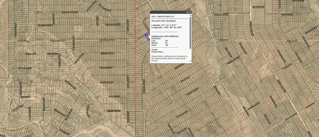 Ursula (u26 B73 L74) Court Nw 26, Rio Rancho