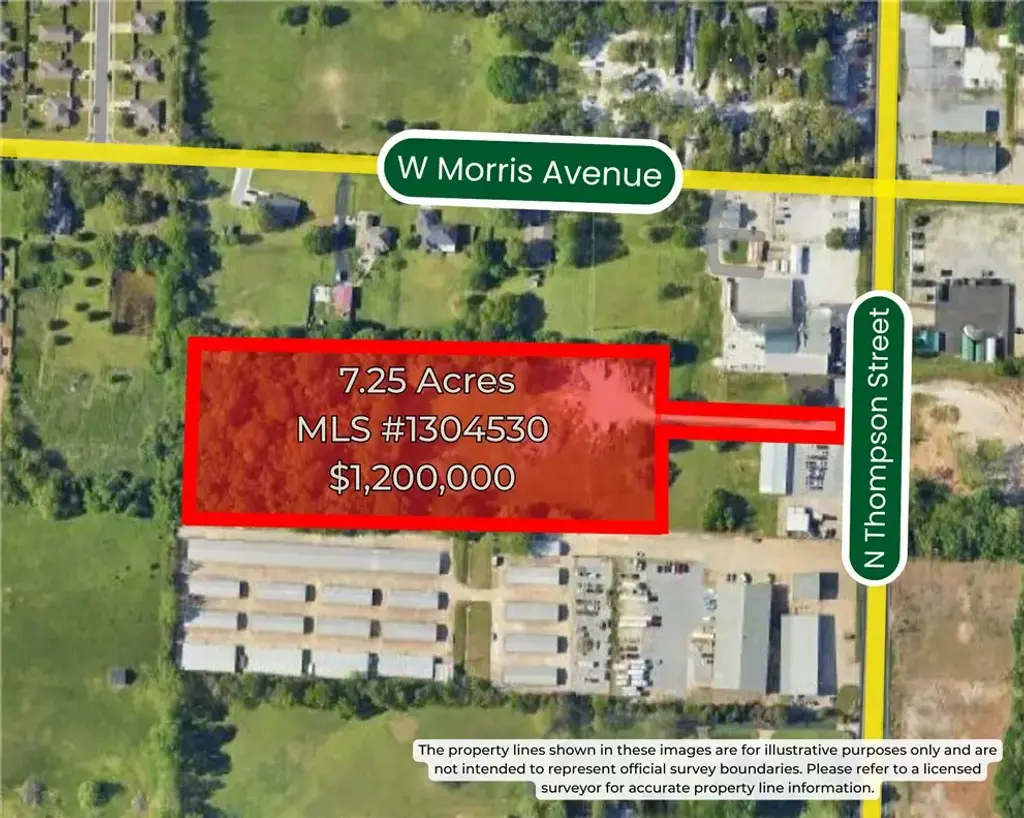 7.25 Ac Thompson N Thompson, Springdale