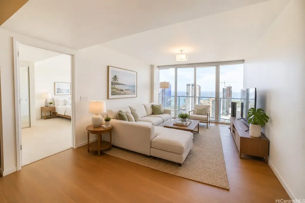 (unit #3808) 888 Kapiolani Boulevard, Honolulu