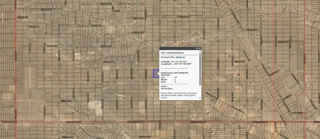 30th (u5 B1 L17) Street Sw 5, Rio Rancho