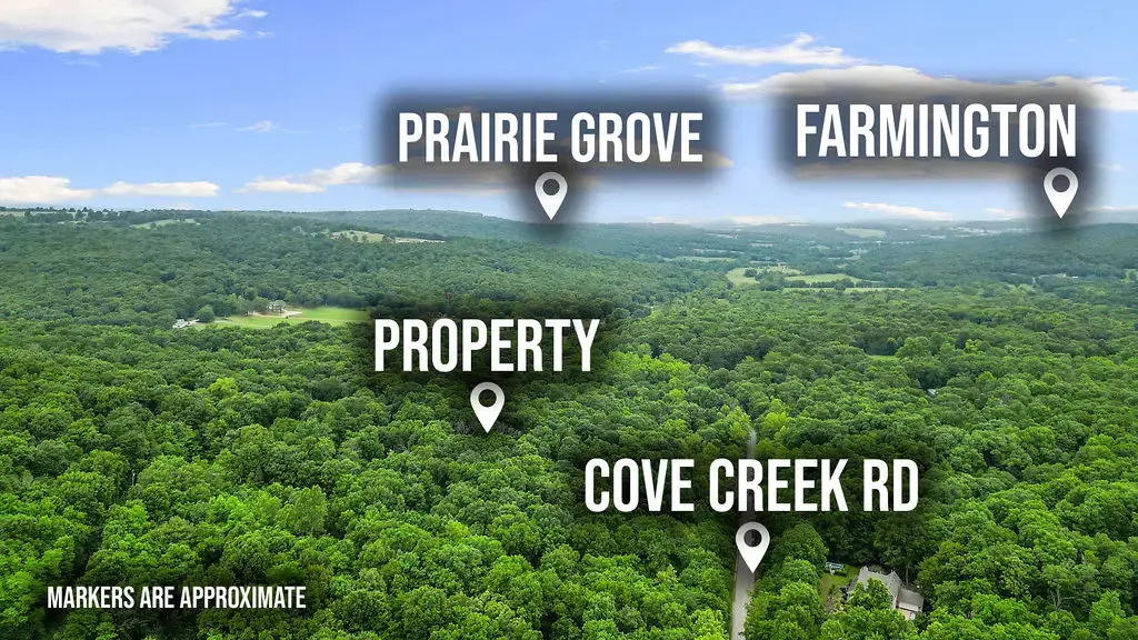 Tbd 21.34 Acres Cove Creek, Prairie Grove
