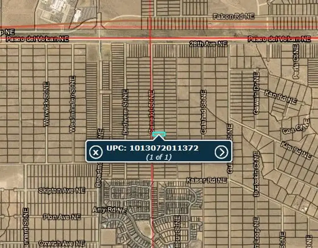 2 Lots Camelot & Excalibur, Rio Rancho