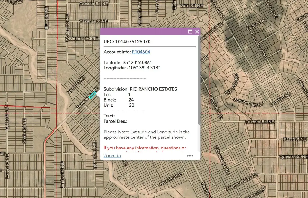Unit 20 - 3 Lots, Rio Rancho