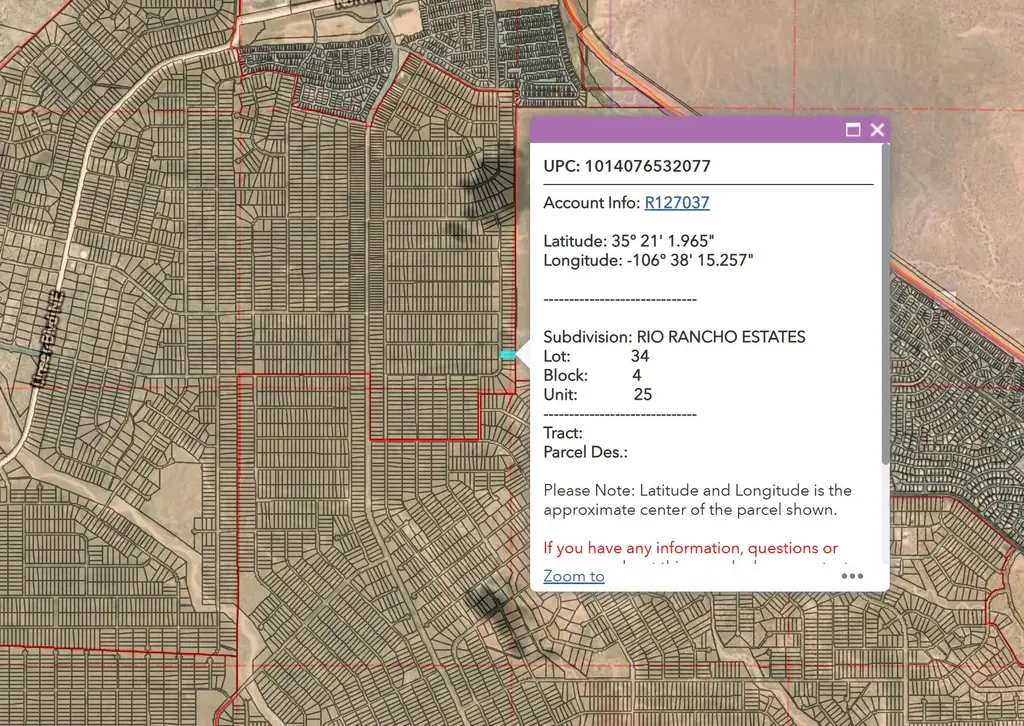 5 Lot Package U25, Rio Rancho