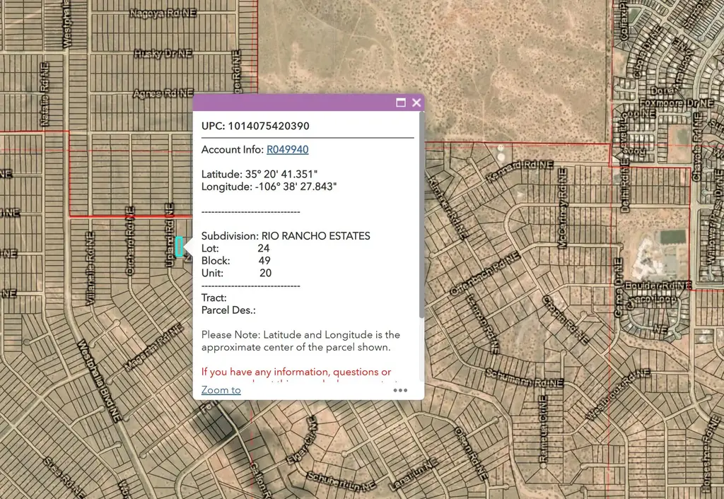 Unit 20 7 Lots +/- 4.27 Ac, Rio Rancho