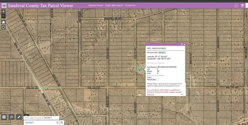 35th (u6 B26 L5) Street Nw, Rio Rancho