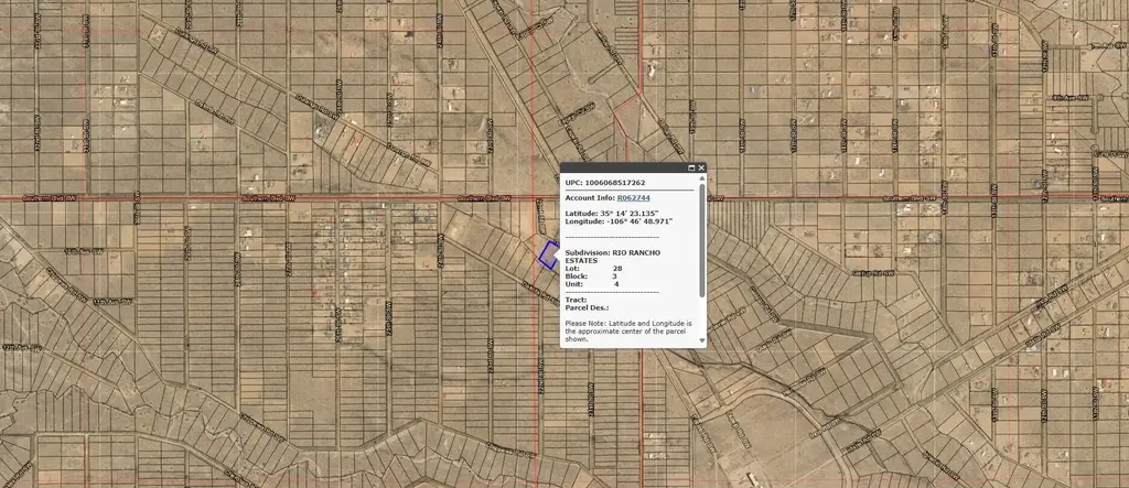 Durango U4 B3 L28 Road Sw 4, Rio Rancho