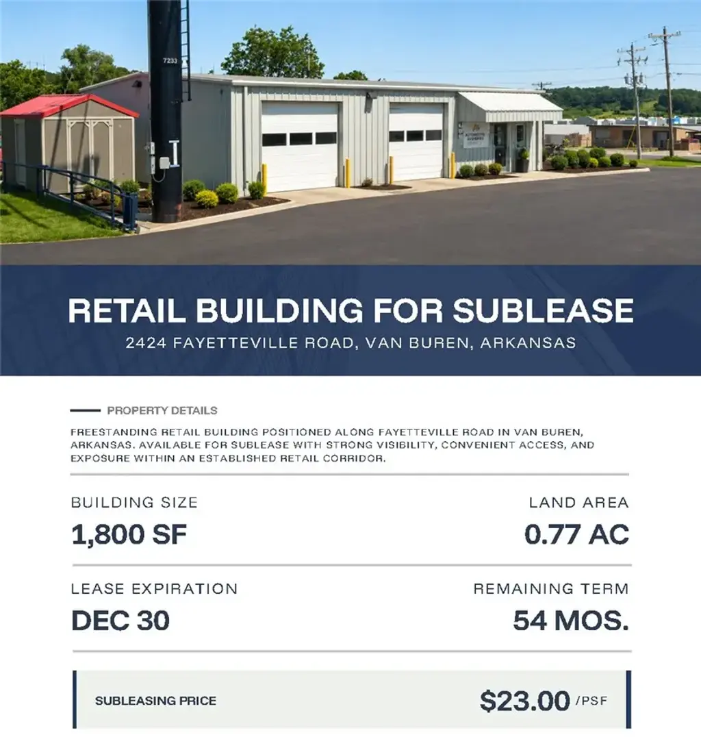 2424 Fayetteville Road, Van Buren