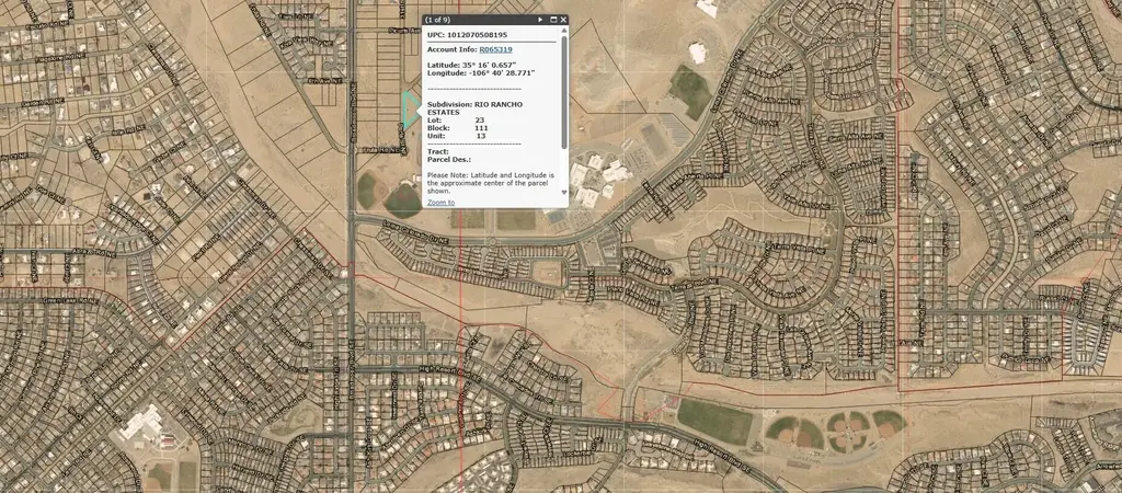 Moccasin (u13 B111 L23) Drive Ne 13, Rio Rancho