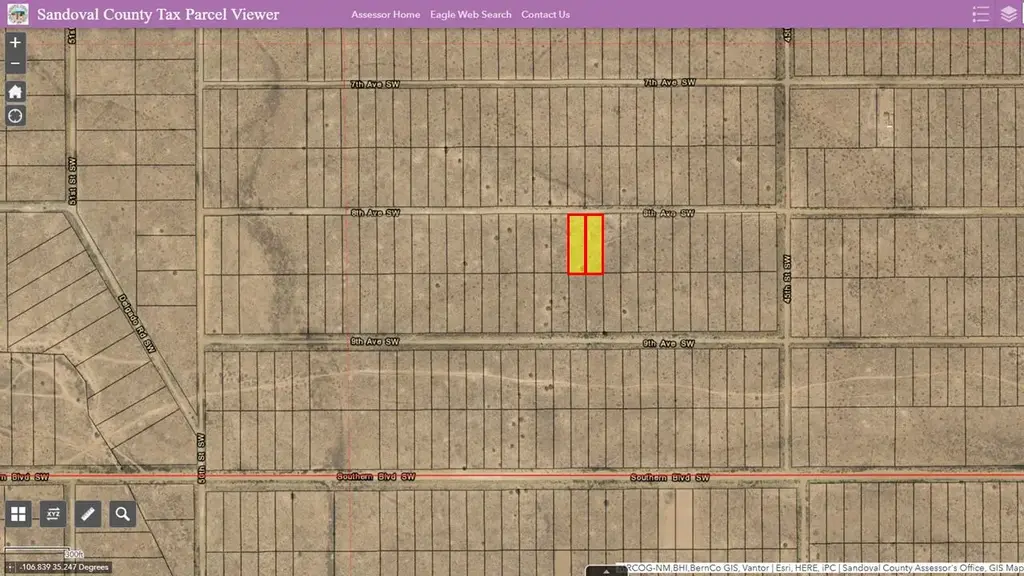 8th (u:2 B:12 L:19&20) Avenue Sw, Rio Rancho