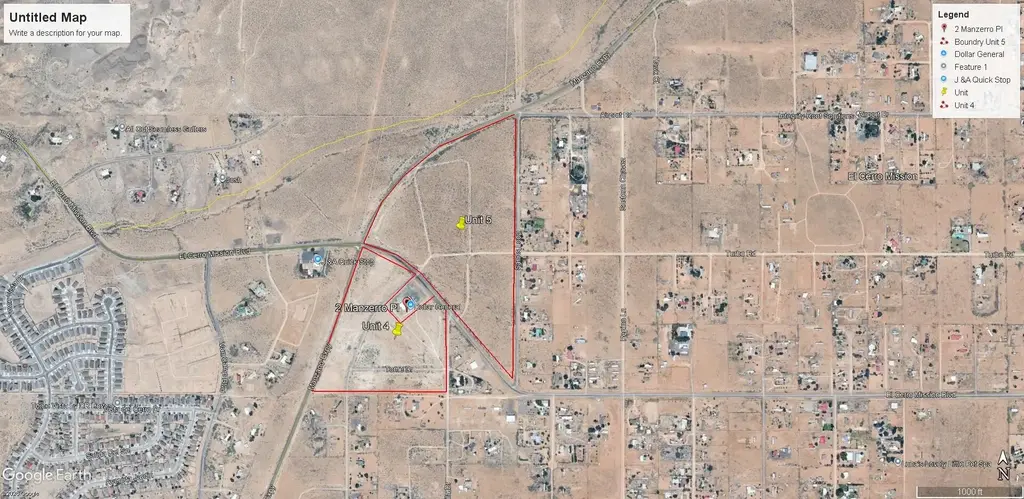 El Cerro Mission Boulevard, Los Lunas