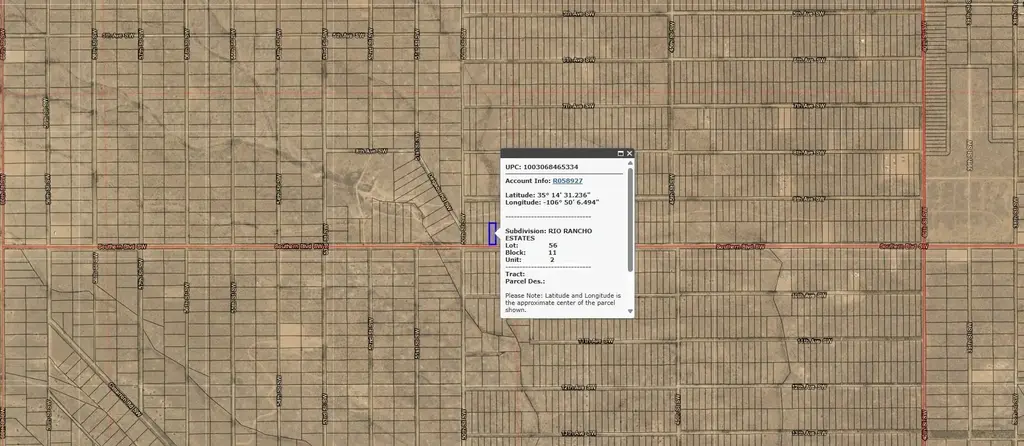 Southern U2 B11 L56 Boulevard Sw 2, Rio Rancho