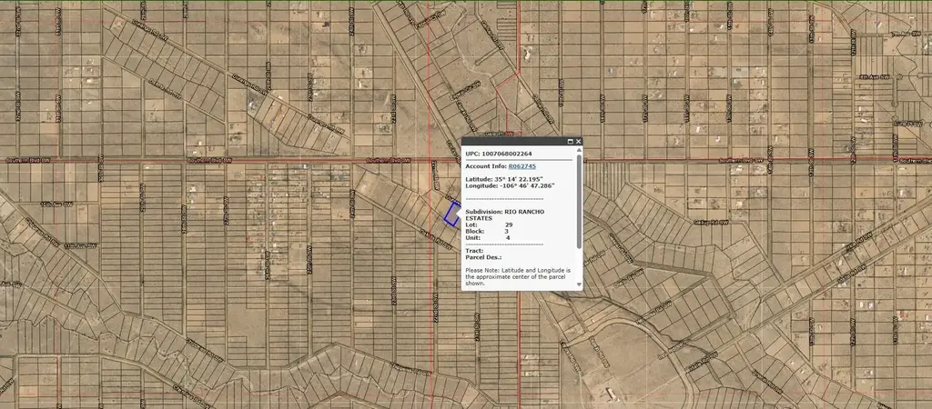 Durango U4 B3 L29 Road Sw 4, Rio Rancho