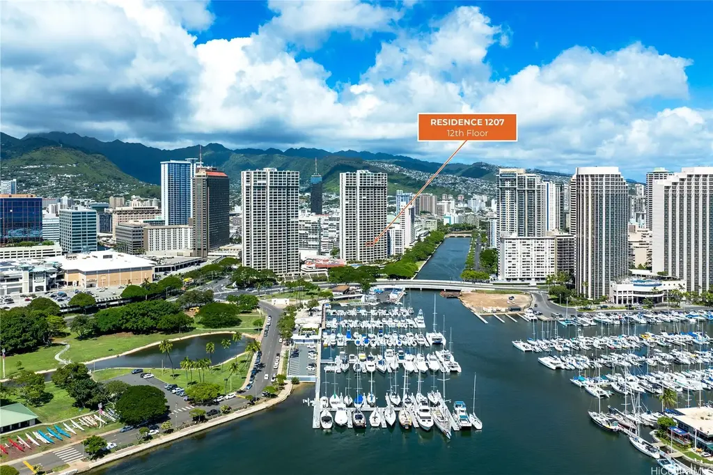 (unit #1207) 1650 Ala Moana Boulevard, Honolulu