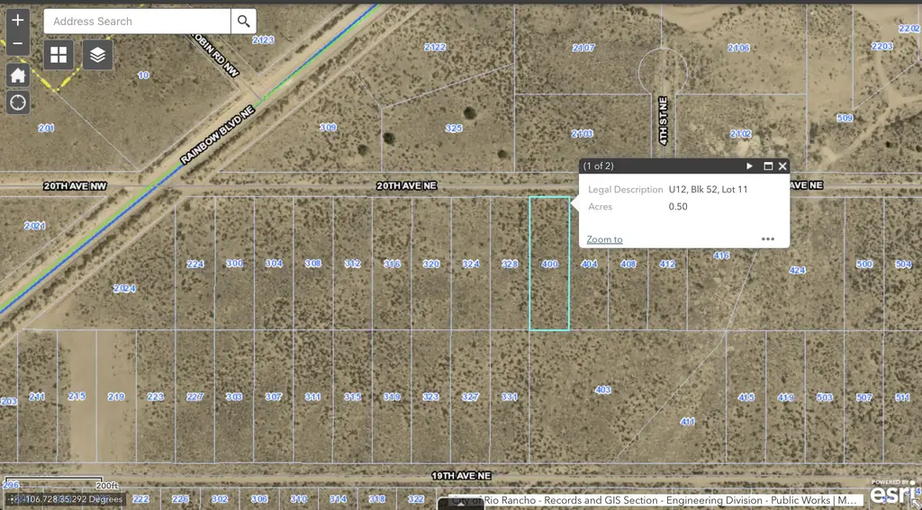 400 20th Avenue Ne, Rio Rancho