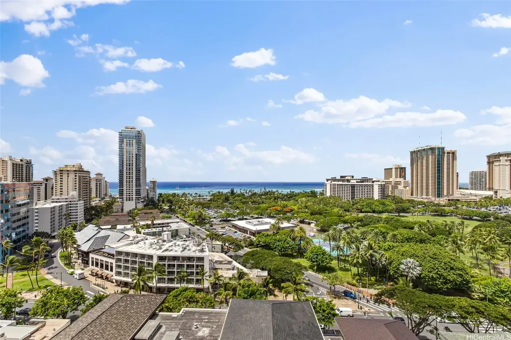 (unit #1612) 383 Kalaimoku Street, Honolulu