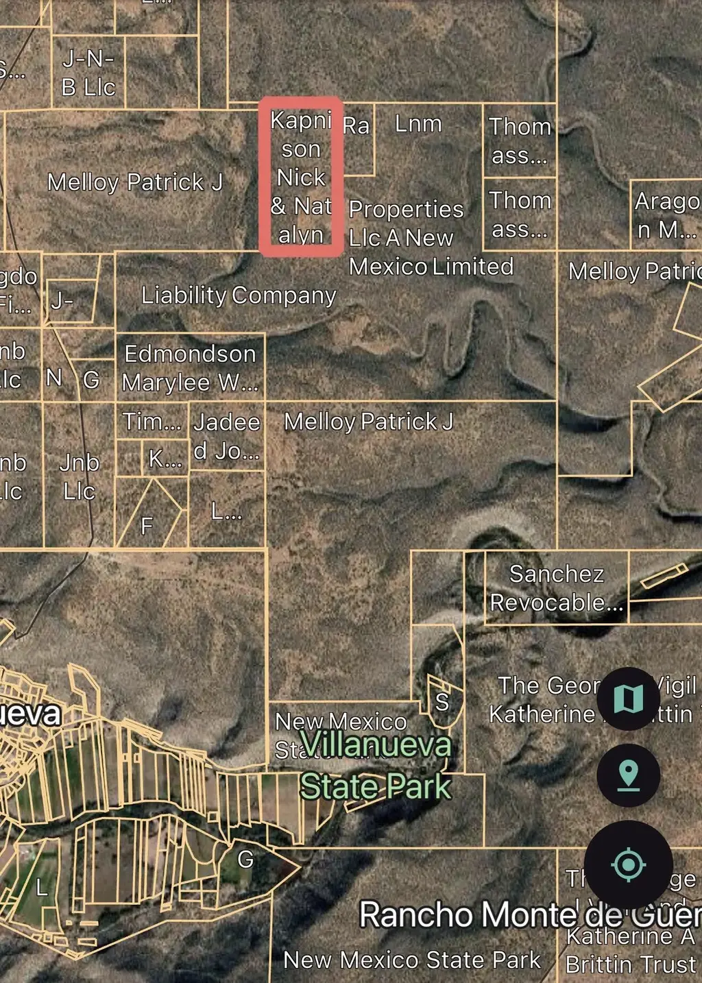 County Rd B29a, Villanueva