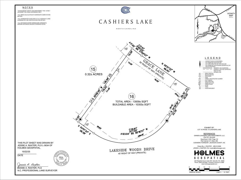 Lot 16 Grace Lane, Cashiers