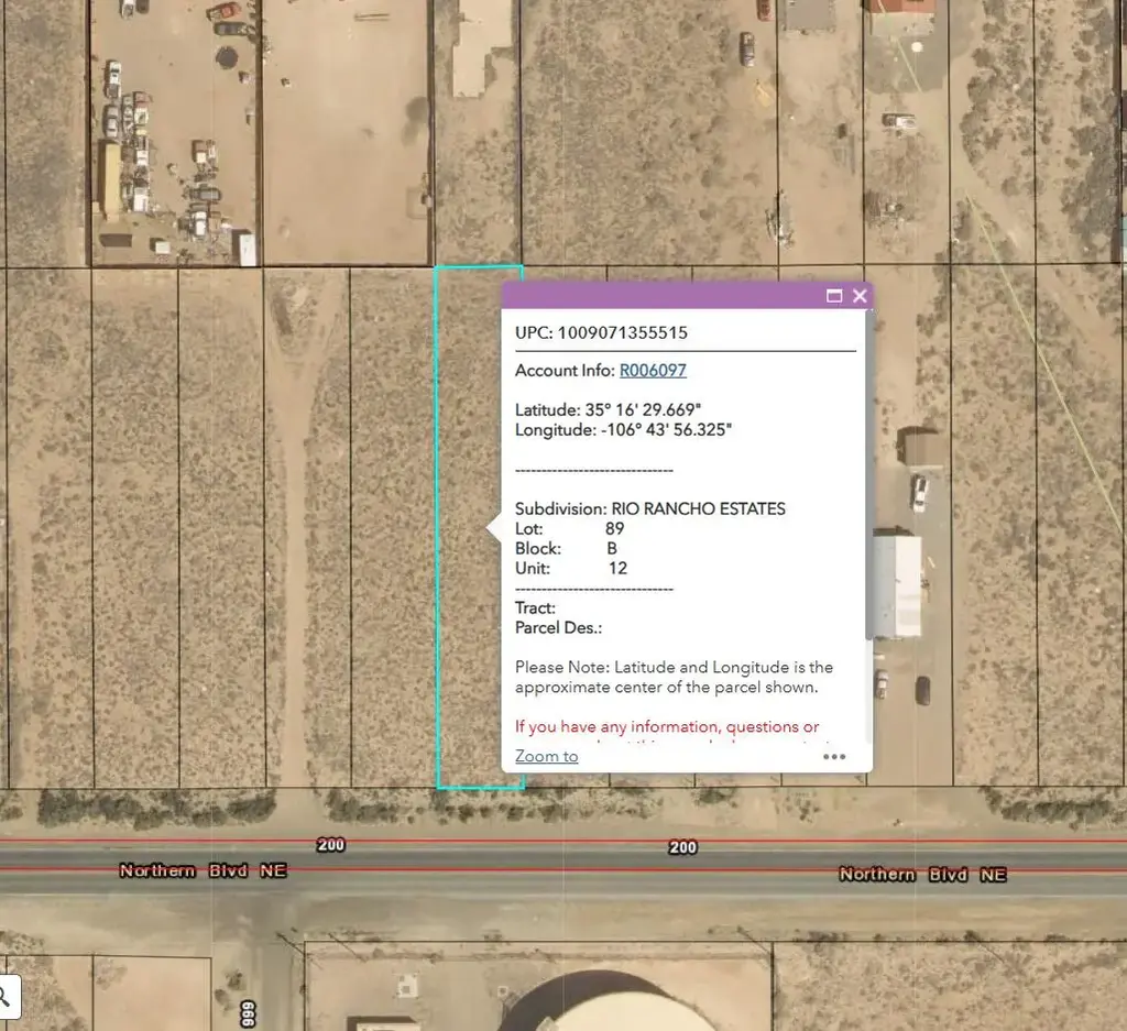 Rr Estates Unt12, Blk B, Lot89, Rio Rancho