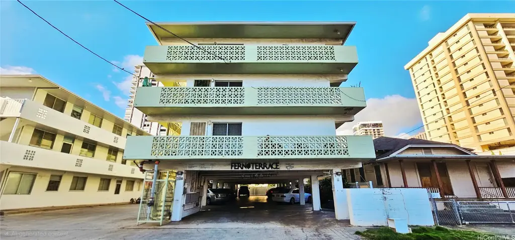 (unit #204) 2120 Fern Street, Honolulu