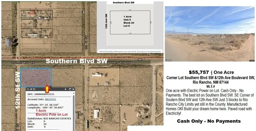 Se Corner Southern Blvd & 12th Street Sw, Rio Rancho