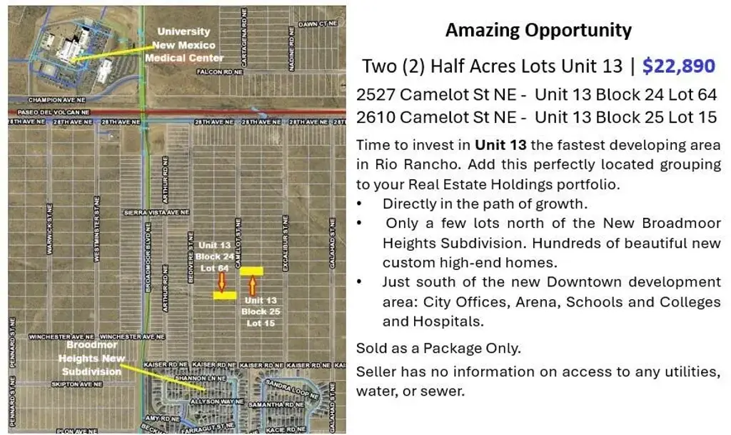 Camelot Street Ne, Rio Rancho