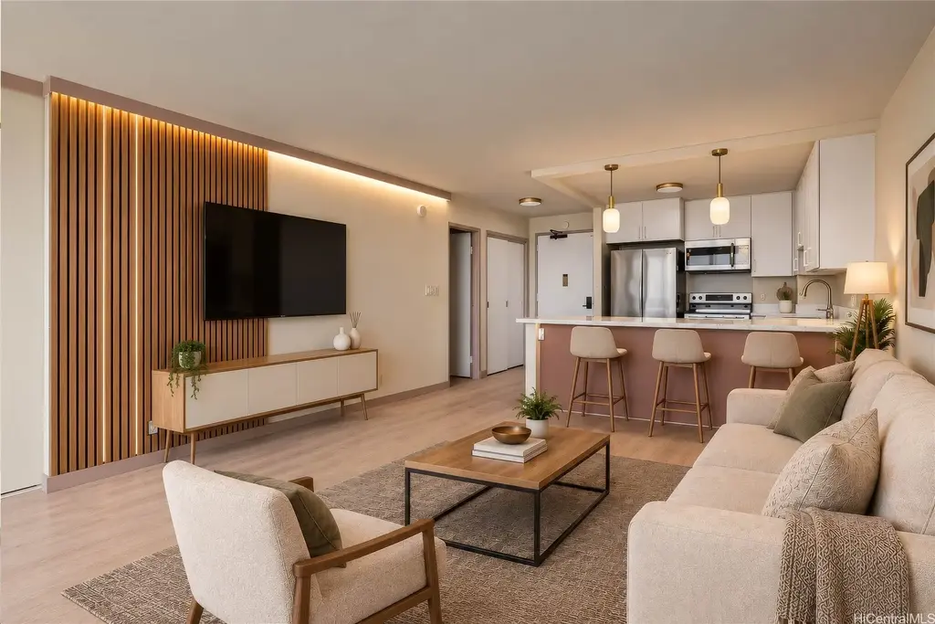 (unit #d2106) 55 S Kukui Street, Honolulu