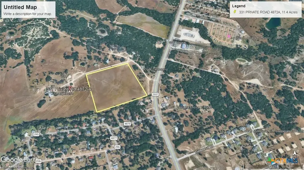 331 Private Road 4872a ---- 11.4 Acres, Copperas Cove