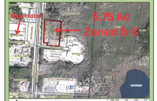 +-5.75ac Navajo St, Rhinelander