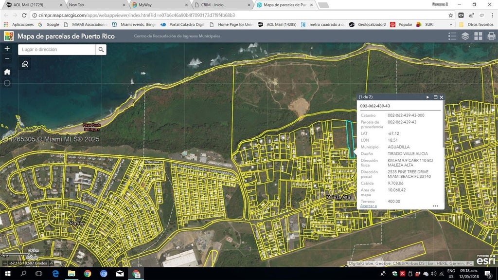 Carr 110 Km.hm 9.9 Nw Ocean View 2794 Sm,