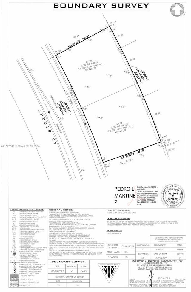 2 of 2 - 45th St, Mangonia Park, FL