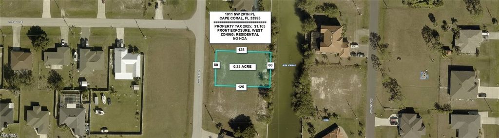 1011 Nw 20th Pl, CAPE CORAL