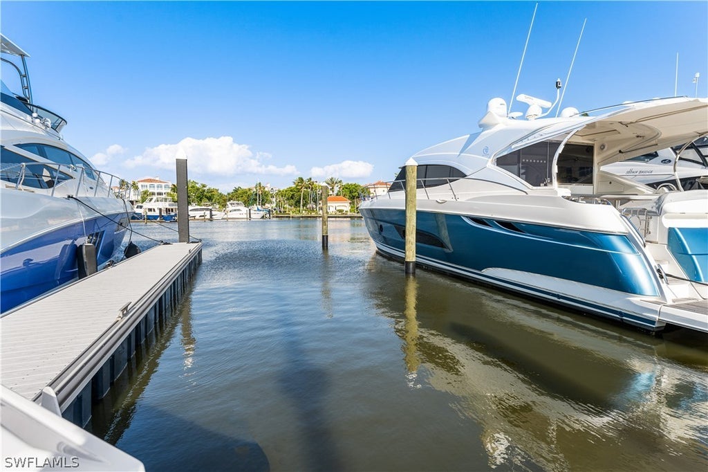 60' Boat Dock B-7 Gulf Harbour Marina, Fort Myers