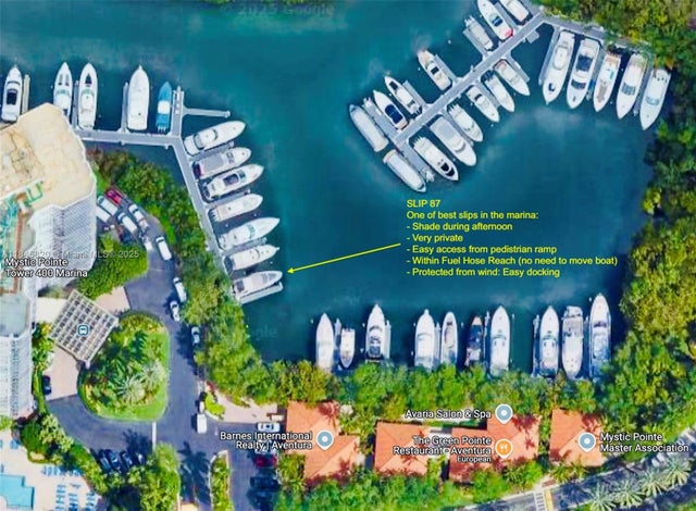 3 of 7 - 3575 Mystic Pointe Dr, Slip 87, Aventura, FL