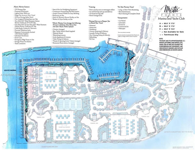 4 of 7 - 3575 Mystic Pointe Dr, Slip 87, Aventura, FL