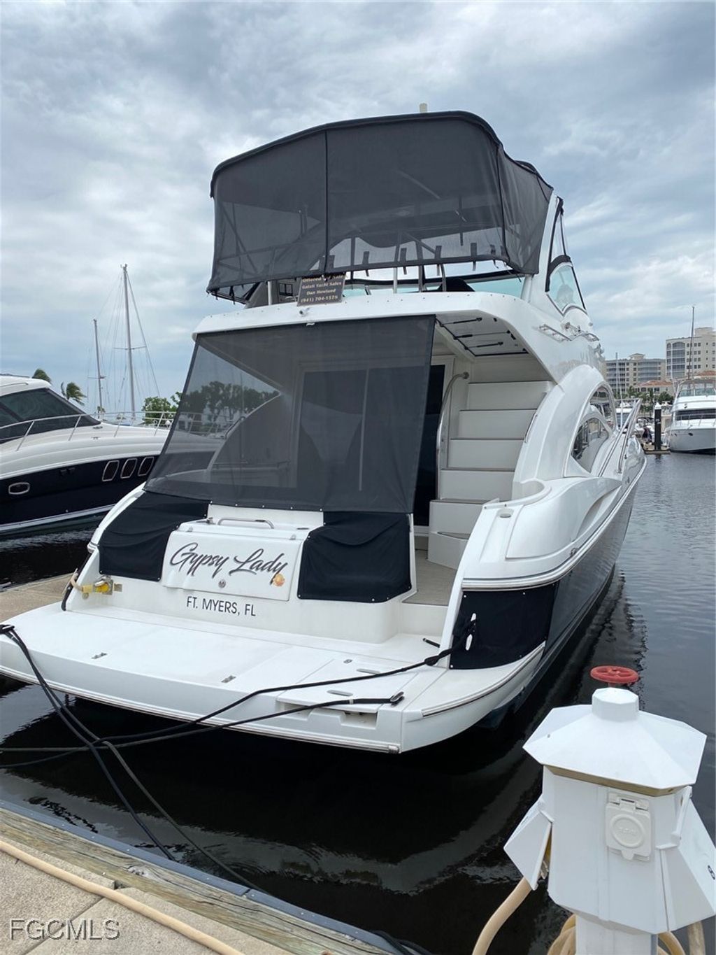 50' Boat Slip E-14 Gulf Harbour Marina, Fort Myers